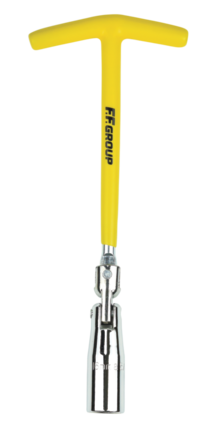 FLEXIBLE SPARK PLUG WRENCH 16MM YELLOW FF GROUP