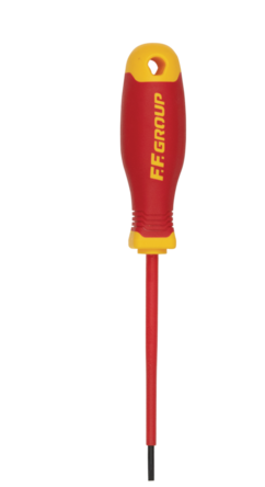 INSULATED SCREWDRIVER SLOTTED 6.5x150MM FF GROUP