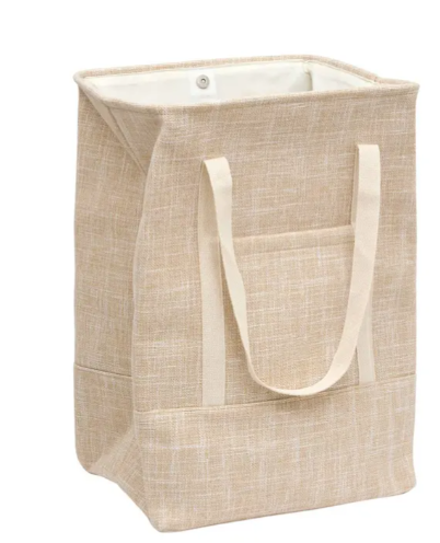 LAUNDRY BASKET 70L BEIGE