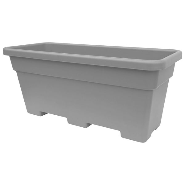 FLOWER POT MAXI 100X42X40CM GREY