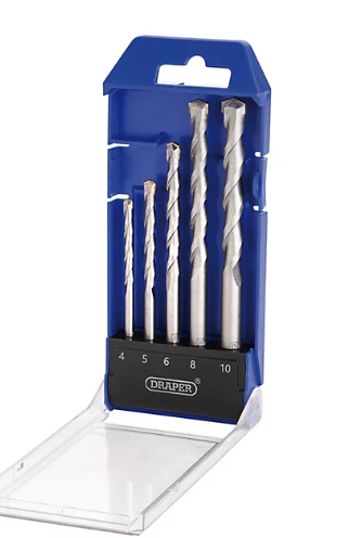 MASONRY DRILL BIT SET 5PCS