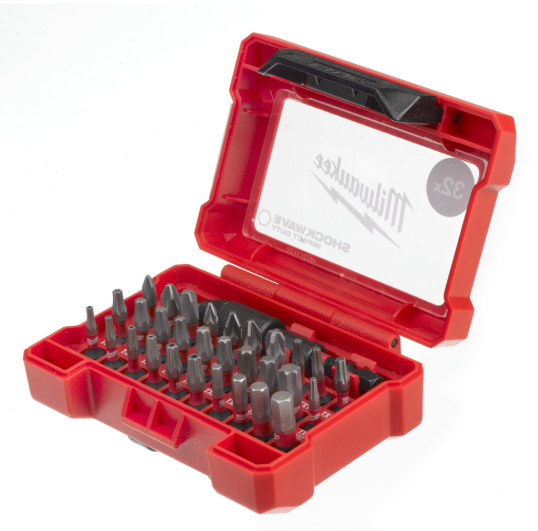MILWAUKEE SHOCKWAVE BIT SET 32PCS