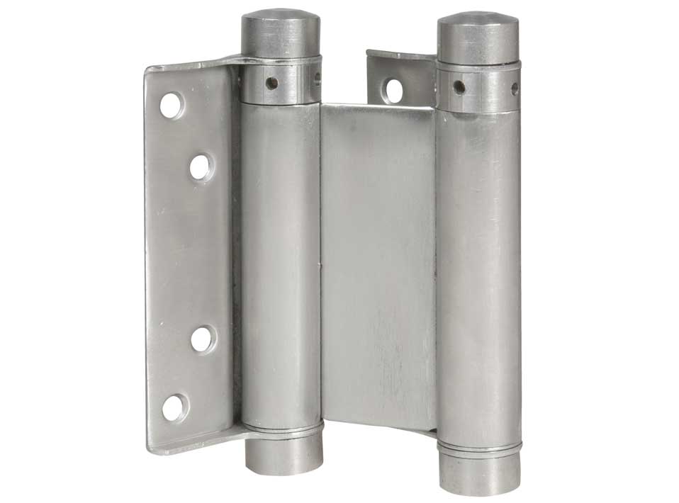 DOUBLE ACTING SPRING HINGES 12.5CM PAIR
