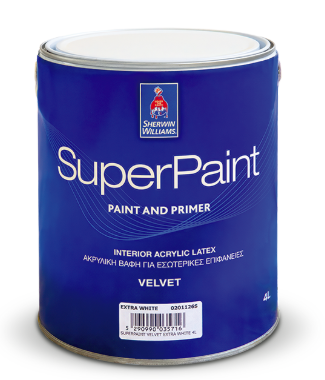 SUPERPAINT VELVET EXTRA WHITE 4L