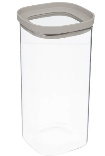 GLASS+SILI JAR 1,6L HERMET
