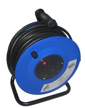 EXTENSION CORD REEL 25M 1.5MM PLASTIC