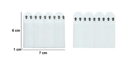 WALL MOUNTING STRIP X8 2KG