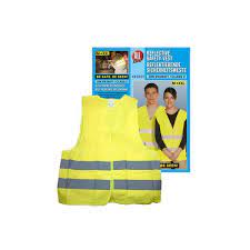 SAFETY VEST YELLOW PES 120g/m2