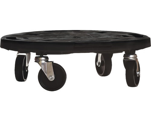 ROUND PLATFORM WITH WHEELS 400X400X125