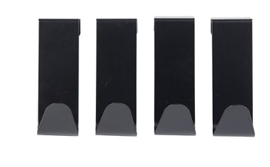 SET OF 4 NOXY S/STEEL HOOKS ASSORTED