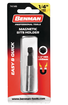 MAGNETIC BIT HOLDER 60MM