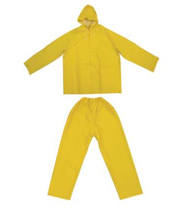 RAINSUIT PVC YELLOW - XL. FF GROUP