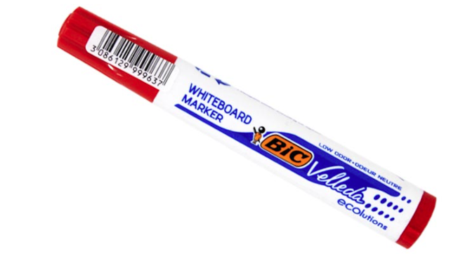 BOARDMARKER BULLET 1.8-2.5MM RED 1701