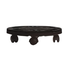 ROUND PLATFORM WITH WHEELS 300X300X70