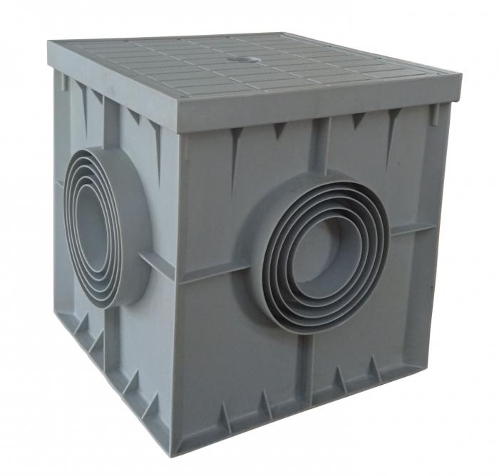 MANHOLE BOX POLYPROPYLENE 400X400MM