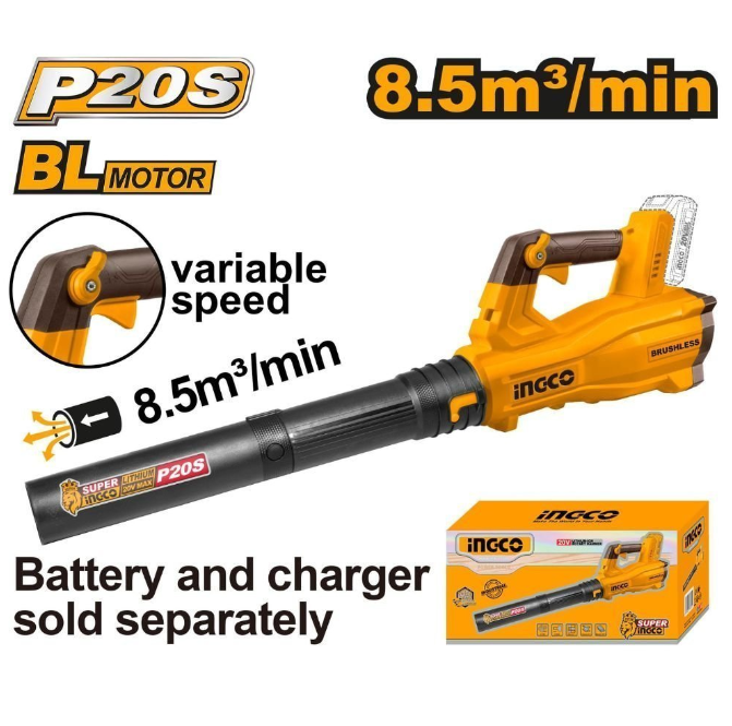 LITHIUM-ION BLOWER BL 20V SOLO INGCO