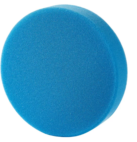 POLISH PAD SOFT BLUE 125MM