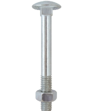 COACH BOLT+NUT ZPL 8X20MM