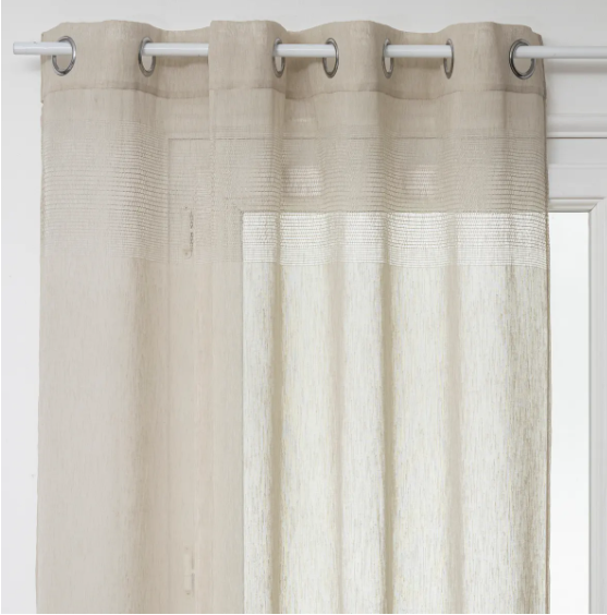 NET CURTAIN SAB LINEN 140X240
