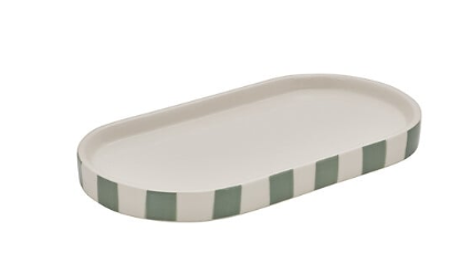 ΔΙΣΚΟΣ STRIO 23,3X12,3CM ΚΕΡΑΜΙΚΟΣ CELADON ΠΡΑΣΙΝΟ