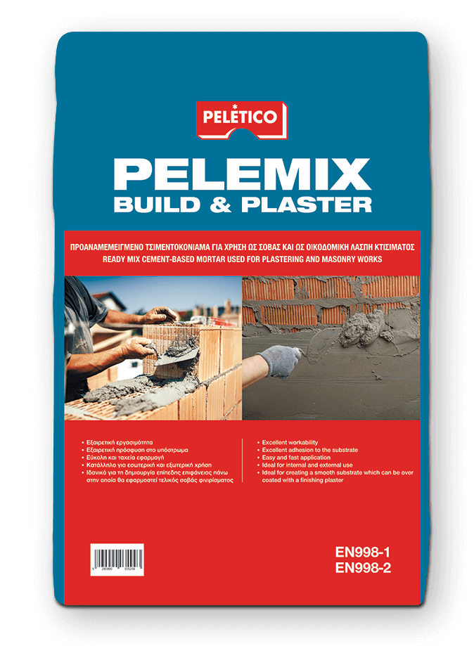 PELEMIX BUILD & PLASTERS 25KG