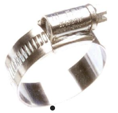 HOSE CLIPS 200MM ZINC PLATED