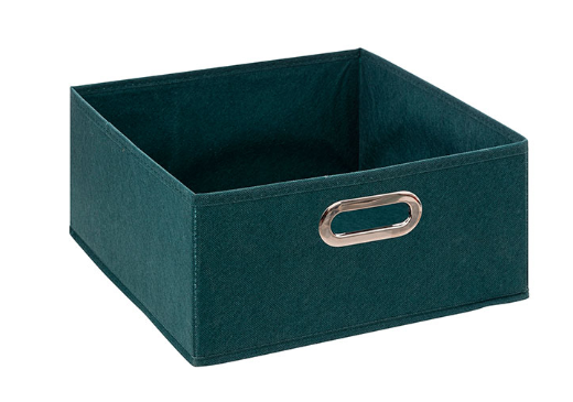 STORAGE BOX 31X15 PETROL PLAIN