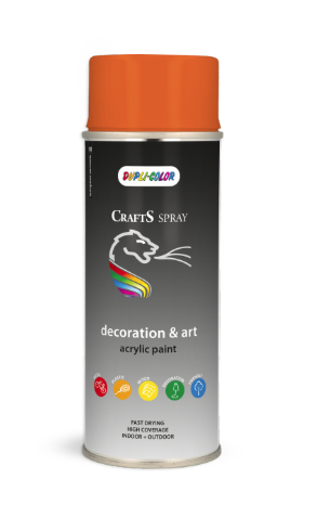 ΣΠΡΕΪ ΒΑΦΗΣ MOTIP CRAFTS ΠΟΡΤΟΚΑΛΙ RAL 2003 400ML