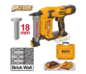 CORDLESS CONCRETE NAILER 20V SOLO INGCO