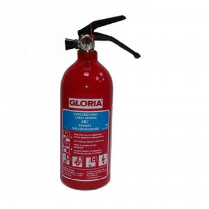 FIRE EXTINGUISHER POWDER 1KG ABC ANAF EN3