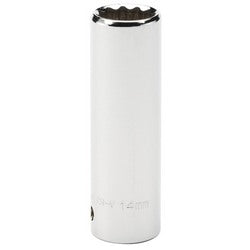 METRIC DEEP SOCKETS 12POINT 3/8" 14MM