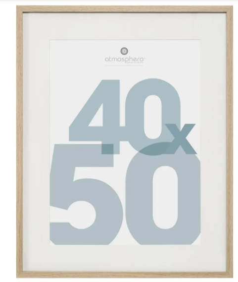 NAT PHOTO FRAME 40X50 MANU DIS