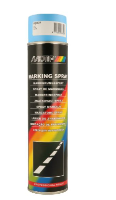 MOTIP MARKING PAINT SPRAY BLUE 600ML