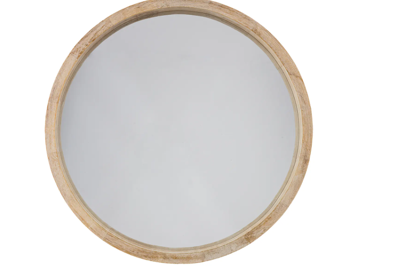 WOODEN FRAME MIRROR OLAV D52