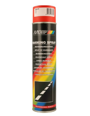 MOTIP MARKING PAINT SPRAY RED 600ML