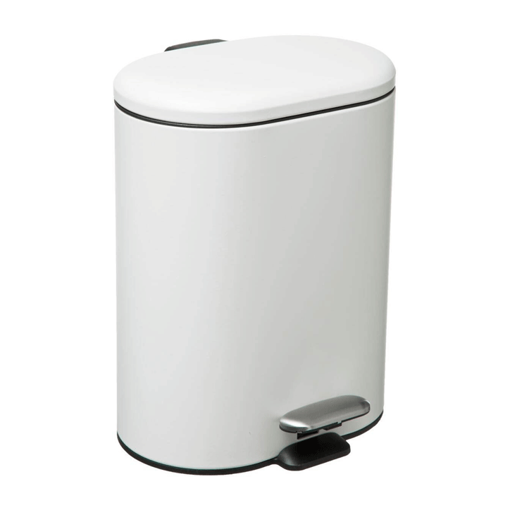 DUSTBIN WHITE SILIFLEX SOFTCL 6L