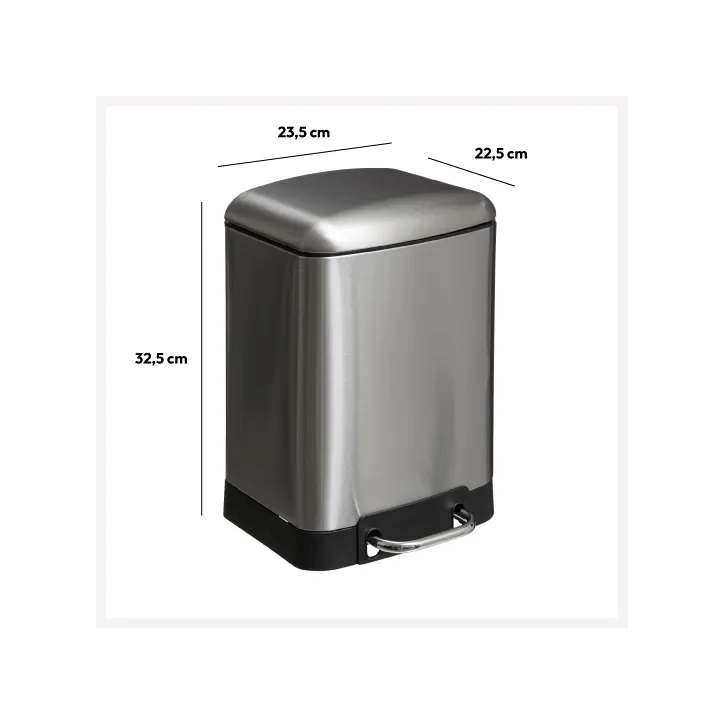 DUSTBIN INOX 6L ARIANE