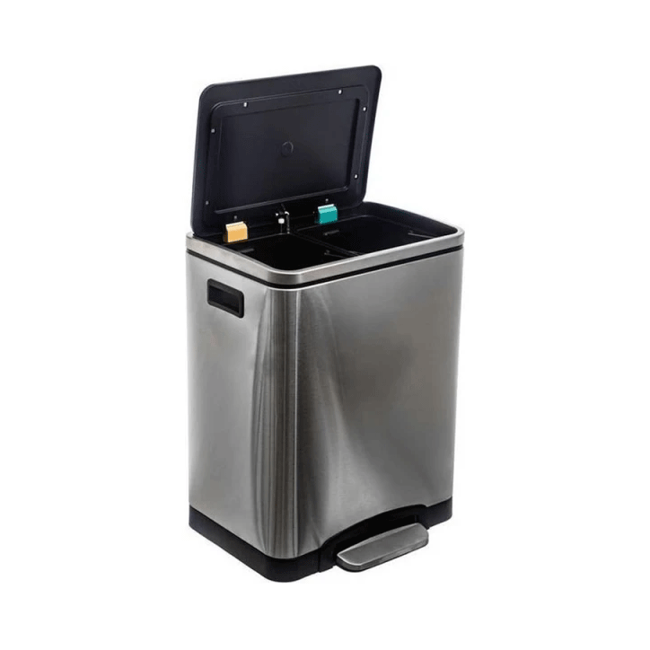 DUSTBIN KOUROU INOX 2X15L