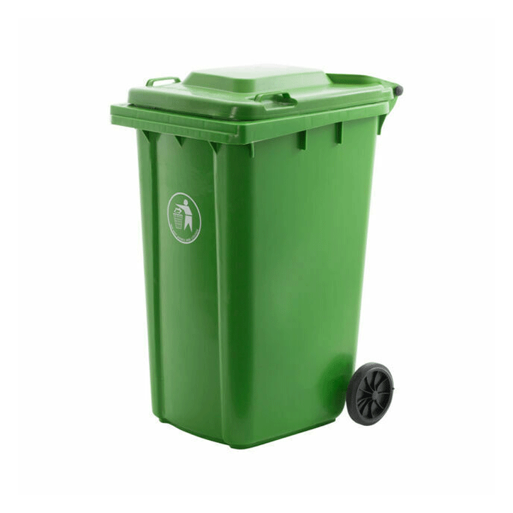 PLASTIC BIN 240L GREEN