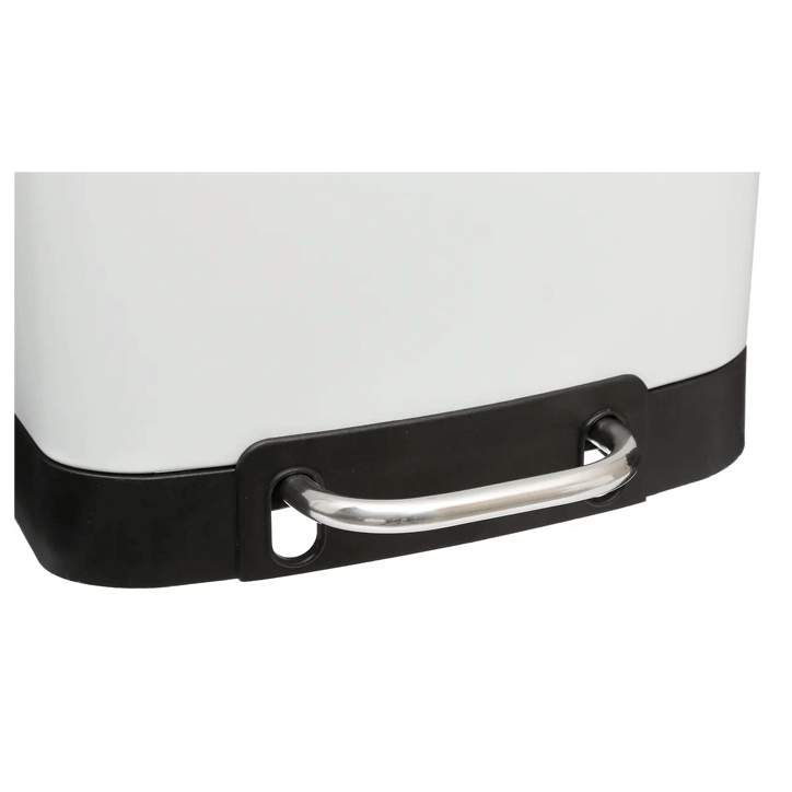 DUSTBIN ARIANE WHITE SOFTCL 6L