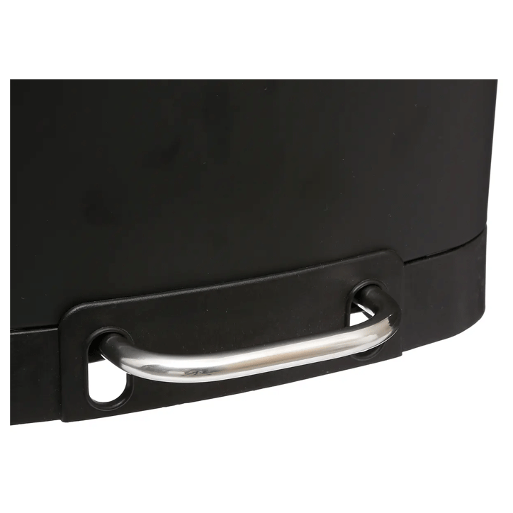 DUSTBIN ARIANE BLACK SOFTCL 6L