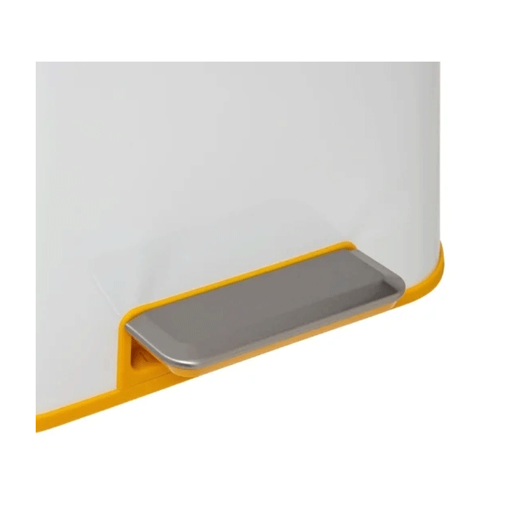 SAFIR METAL BIN 30L WHITE