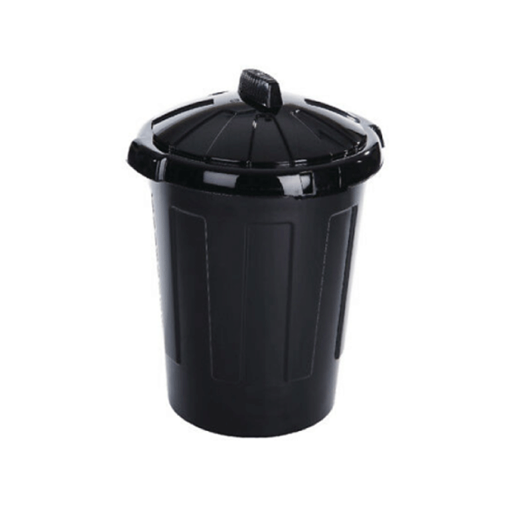 EDEN DUSTBIN 80LTR BLACK