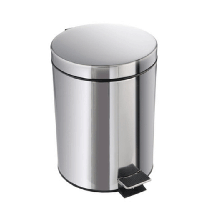 PEDAL BIN 12LTR CHROME