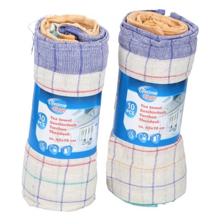 KITCHEN TOWEL CLEAN 45X70CM 10PCS