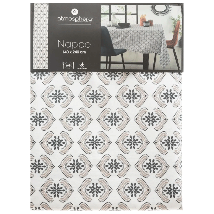 TABLECLOTH HINDI PRINT 140X240