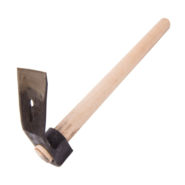 ELTECH ADZE WIDE WITH WOODEN HANDLE