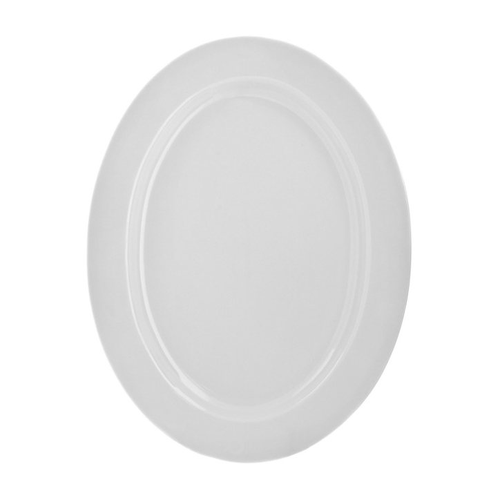 HOTEL LINE PLATE OVAL 14''