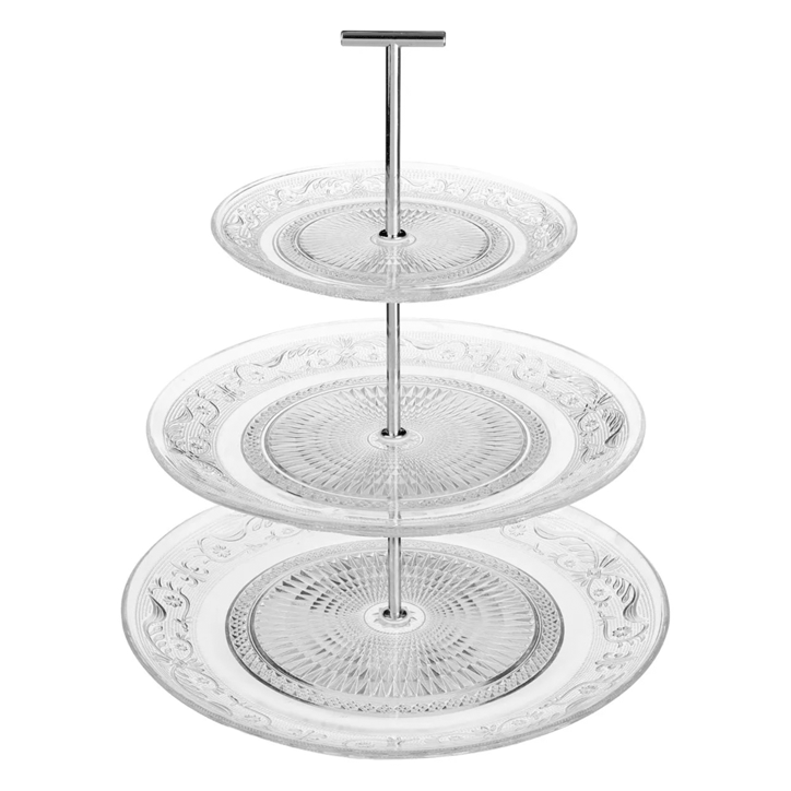 RENAISSANCE BISCUIT PLATE 3LEVELS
