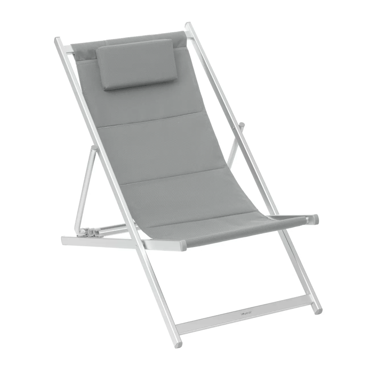 HONOLULU DECK CHAIR PEBBLE MARQUE